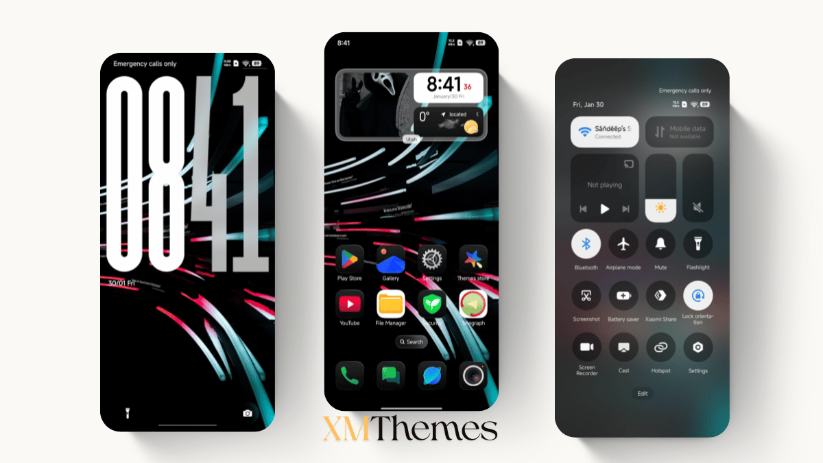 Frozdark16 HyperOS Theme