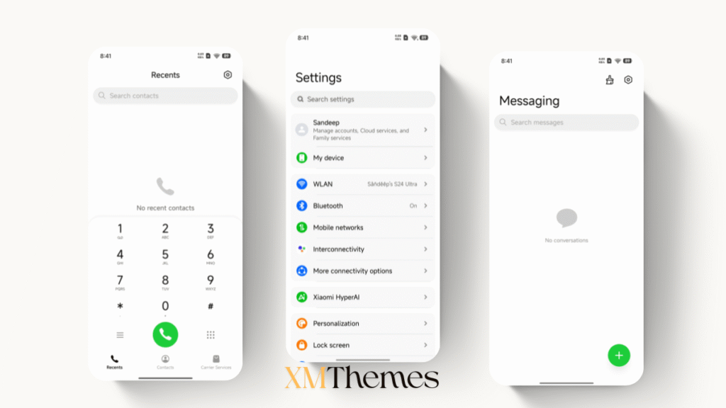 XMThemes 42 4 Frozdark16 HyperOS Theme