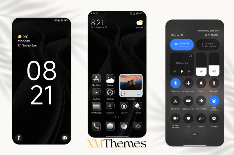 Shadow Orbit HyperOS Theme for Xiaomi Devices