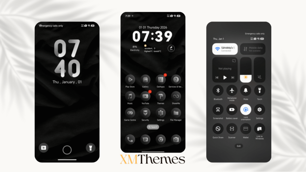 XMThemes 46 Death Note HyperOS Theme
