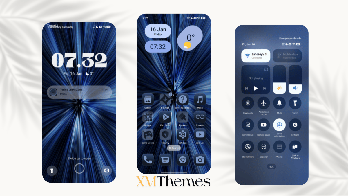 Pure Blue HyperOS Theme