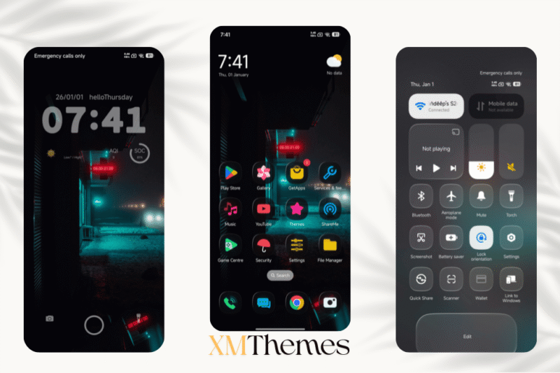 DarkV HyperOS Theme for Xiaomi Devices