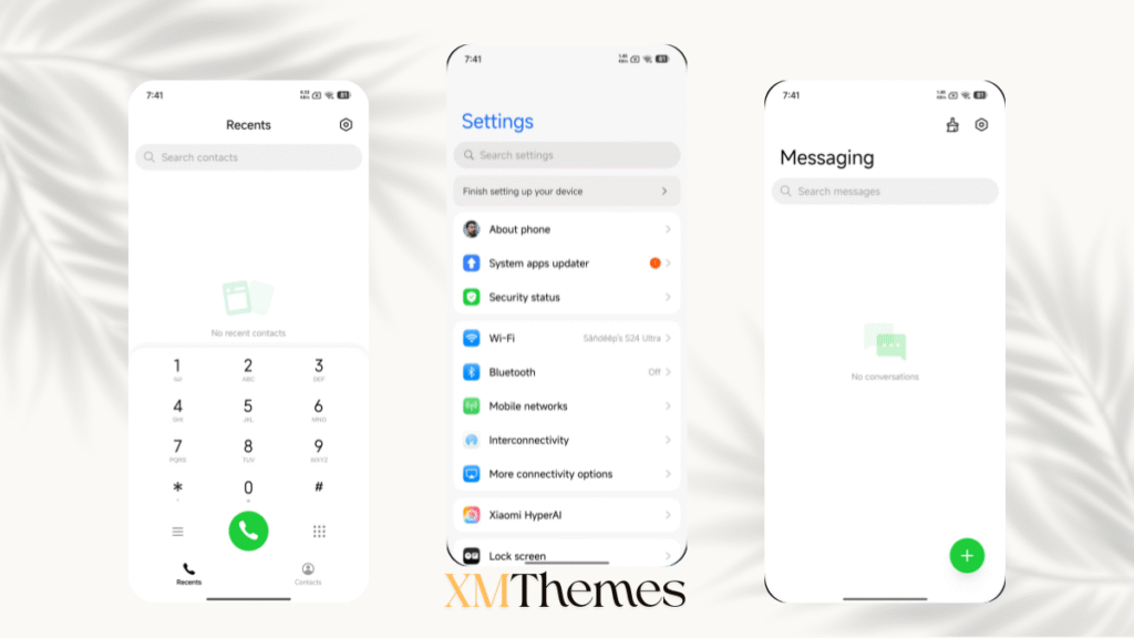 XMThemes 49 DarkV HyperOS Theme