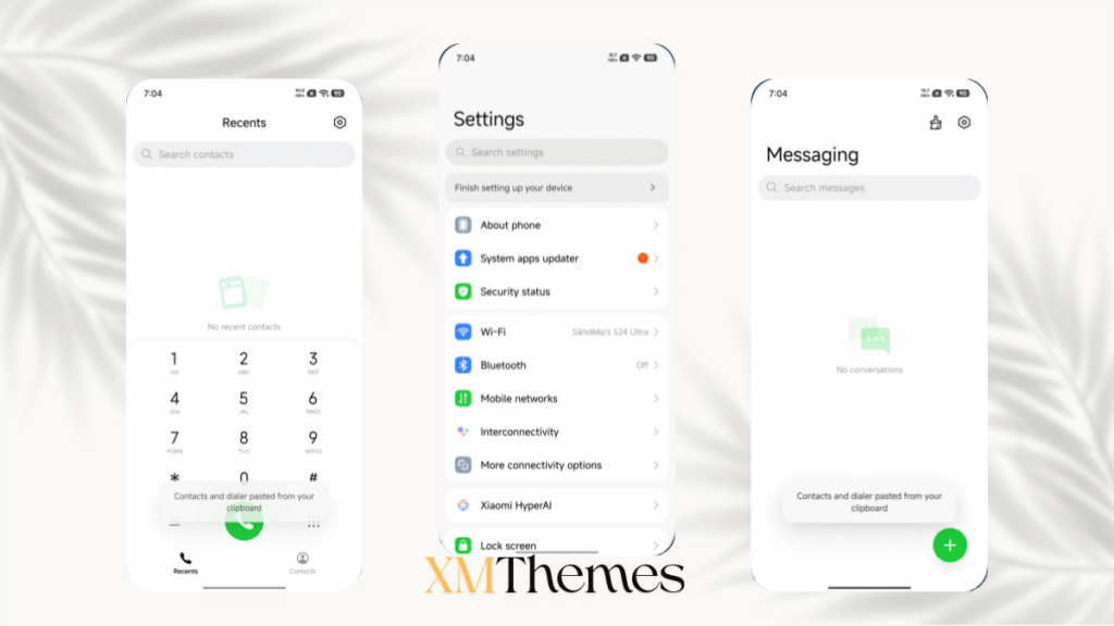 XMThemes 5 Pengpai Life HyperOS Theme