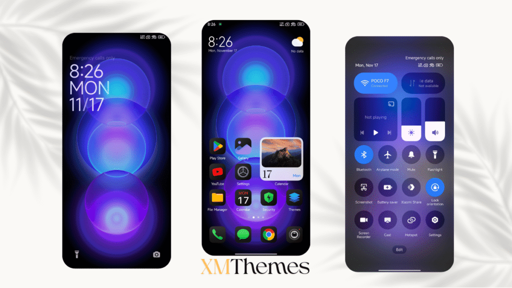 XMThemes 51 2 Black Dragon 26 HyperOS Theme