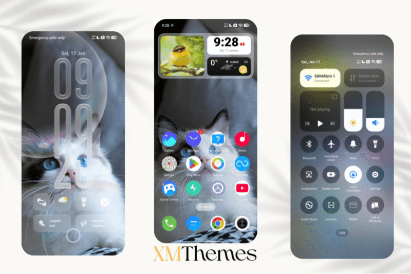 Orijin Six V2 HyperOS Theme for Xiaomi Devices