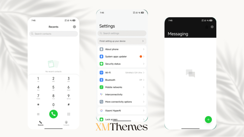 XMThemes 54 ClearV HyperOS Theme