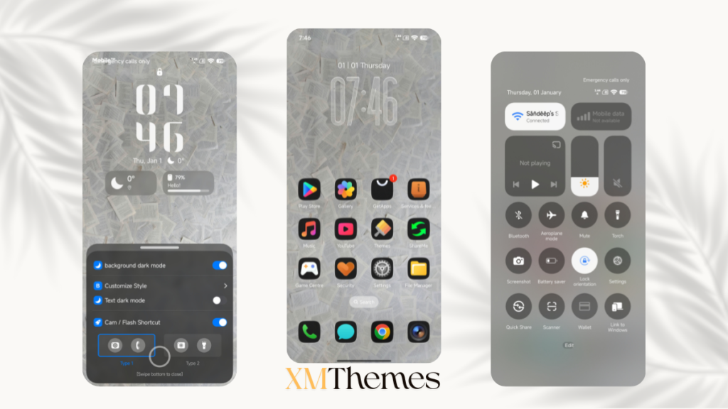 XMThemes 55 MagicV HyperOS Theme