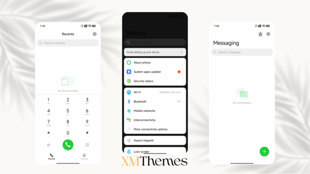 XMThemes 58 FloraV HyperOS Theme