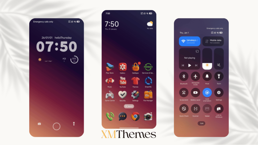 XMThemes 59 CuteV HyperOS Theme