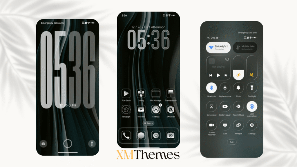 XMThemes 6 1 ELITEBOOK HyperOS Theme