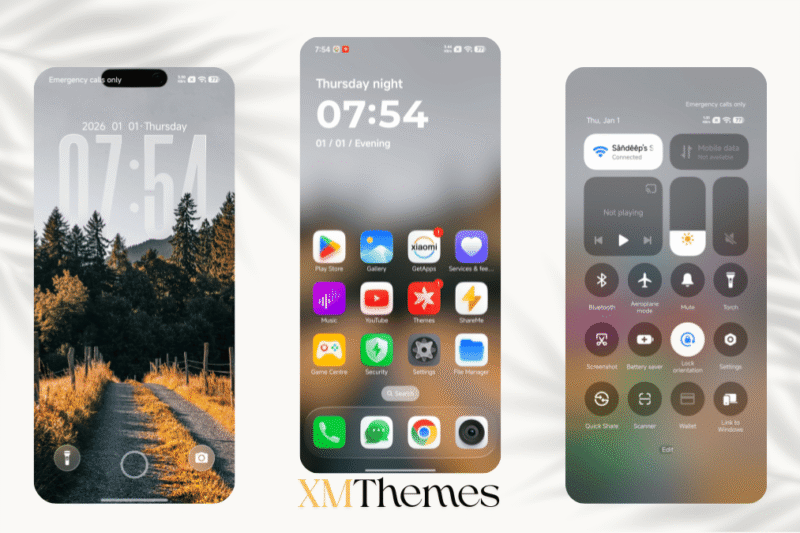 OX Colours HyperOS Theme for Xiaomi Devices
