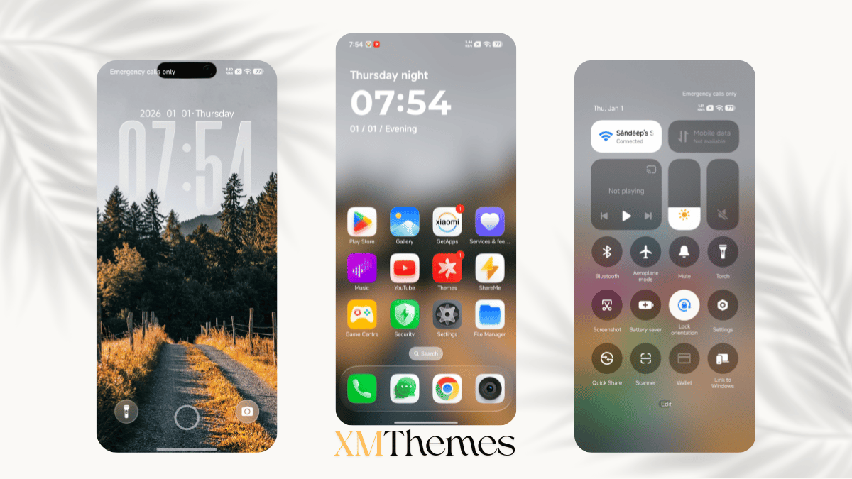 OX Colours HyperOS Theme