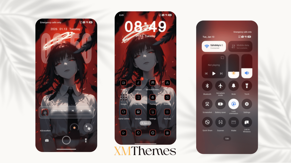 Demon Girl HyperOS Theme