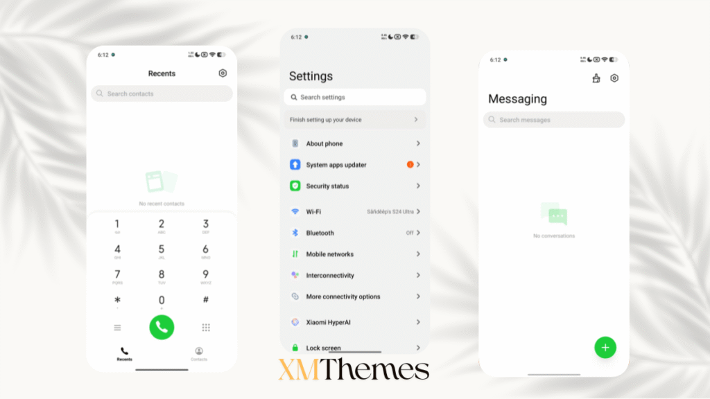 XMThemes 64 3 HyperGlassV HyperOS Theme