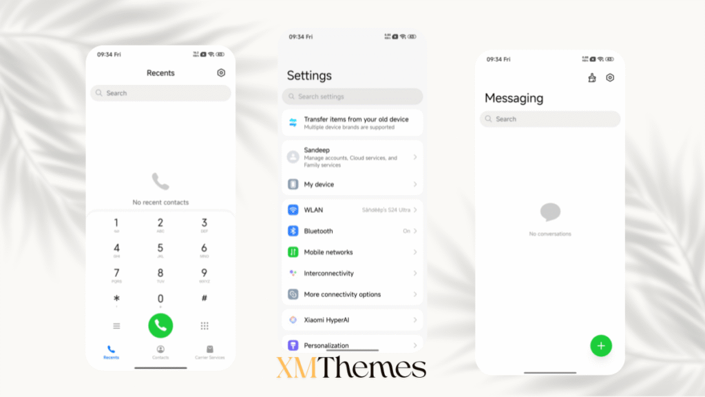 XMThemes 72 3 Red line HyperOS Theme