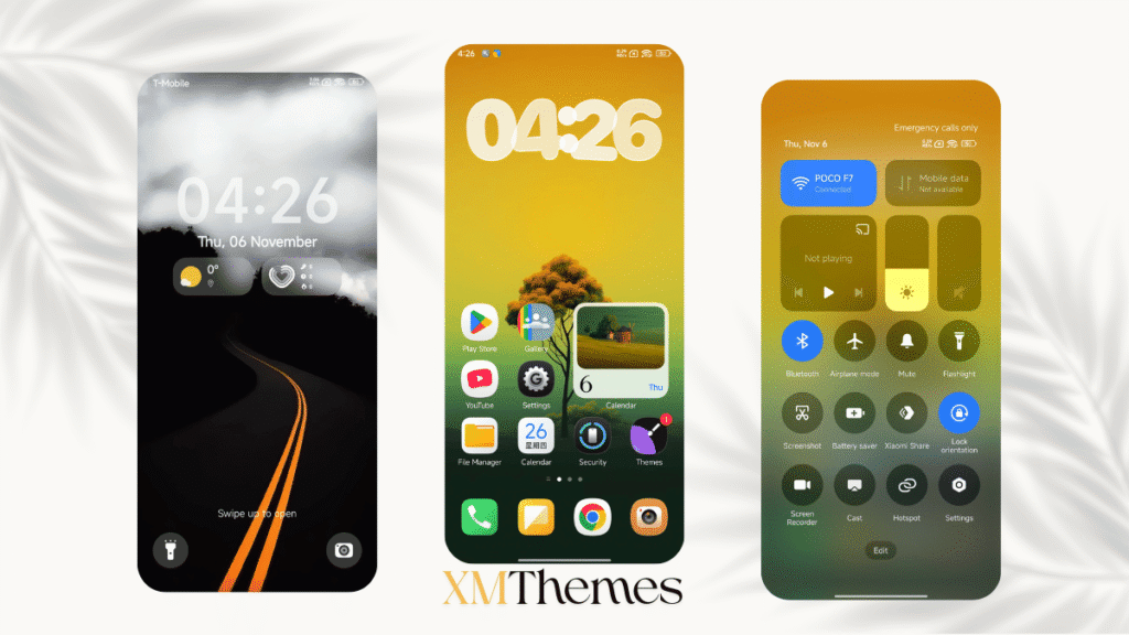 XMThemes 73 2 Colorful Tree HyperOS Theme