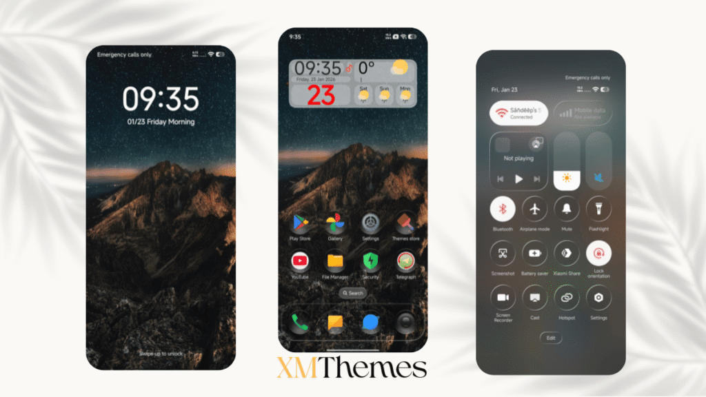 XMThemes 73 3 G2redcc HyperOS Theme
