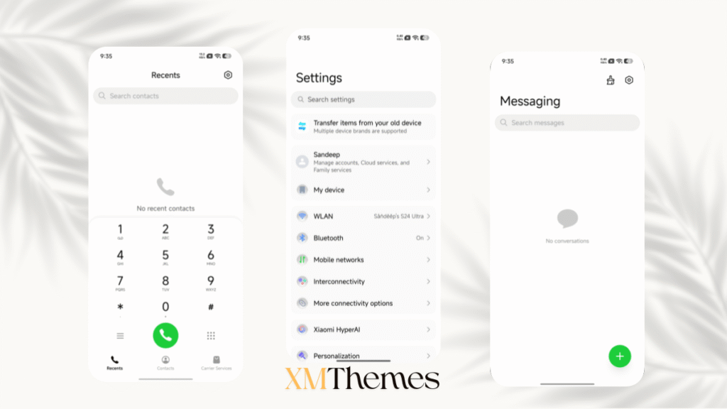 XMThemes 74 3 G2redcc HyperOS Theme