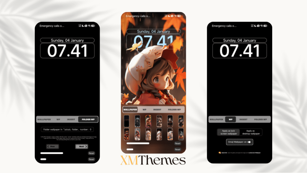 XMThemes 77 Blacalutak HyperOS Theme