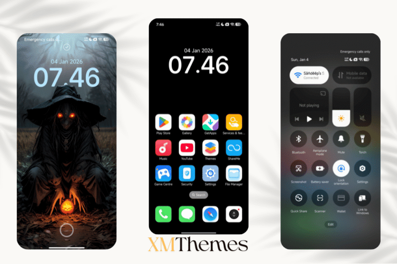 B A L E B A T HyperOS Theme for Xiaomi Devices