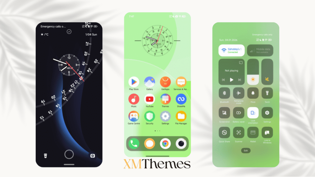 XMThemes 83 charbite HyperOS Theme