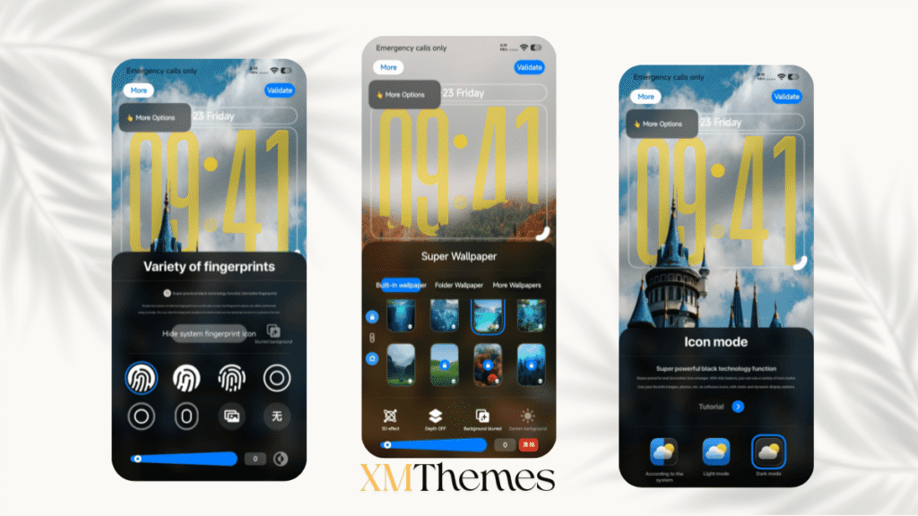 XMThemes 83 3 G3black HyperOS Theme
