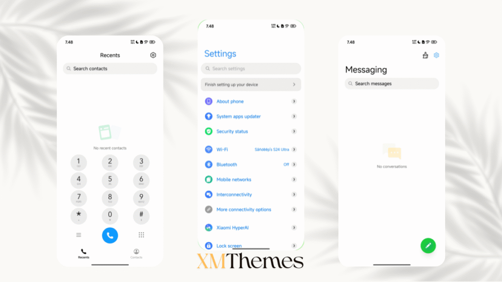 XMThemes 84 charbite HyperOS Theme