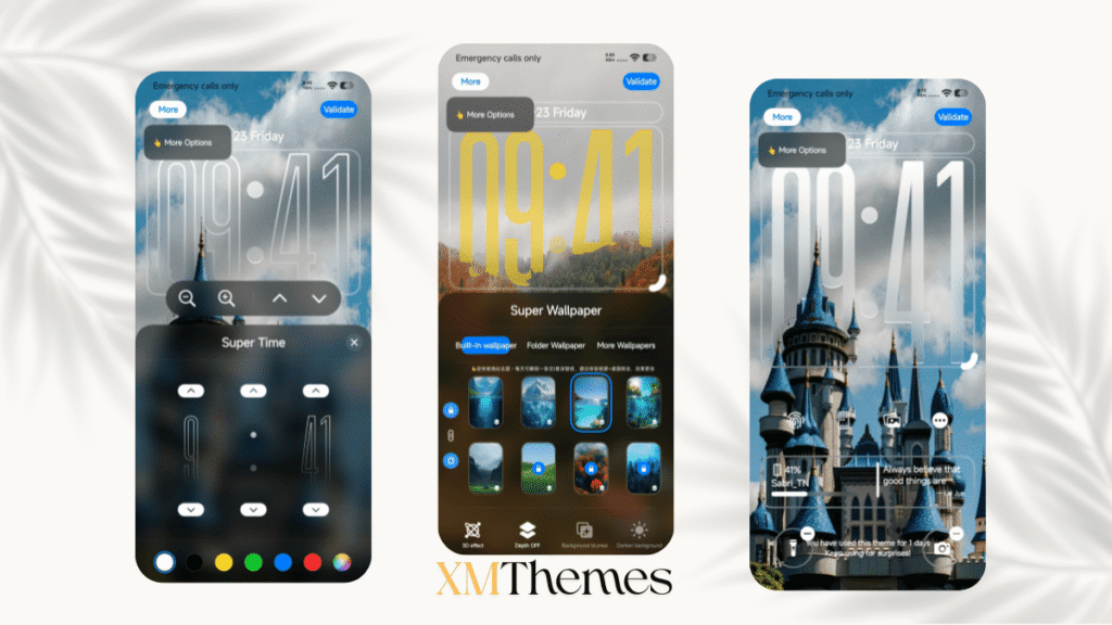 XMThemes 84 3 G3black HyperOS Theme