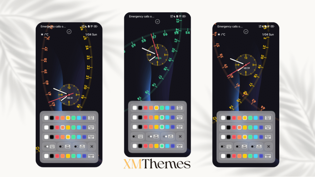XMThemes 85 charbite HyperOS Theme