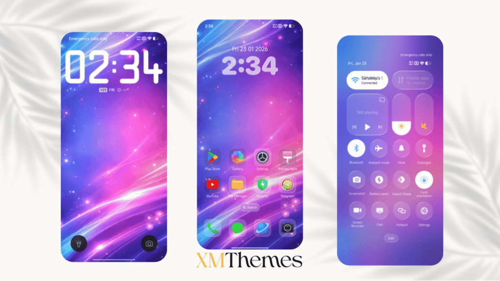 XMThemes 85 3 AJ Art HyperOS Theme