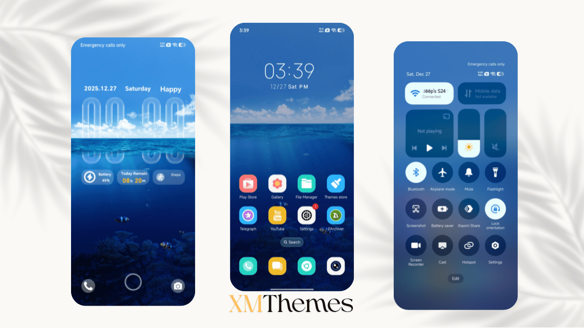 Liminal Sea HyperOS Theme