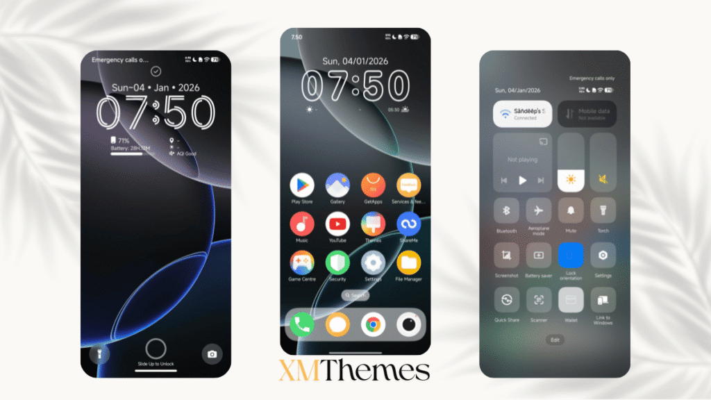 XMThemes 86 Drooped HyperOS Theme