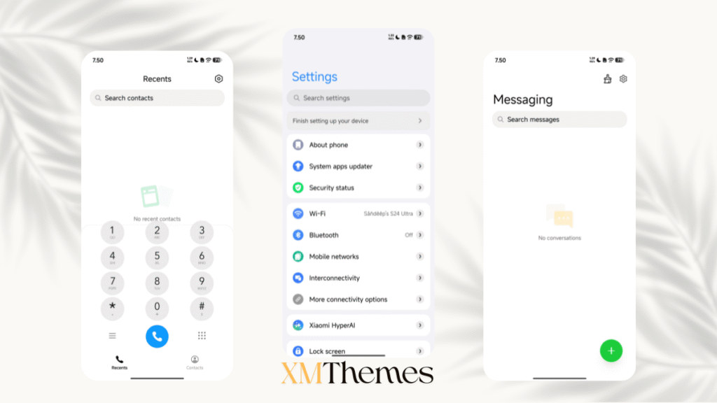 XMThemes 87 Drooped HyperOS Theme