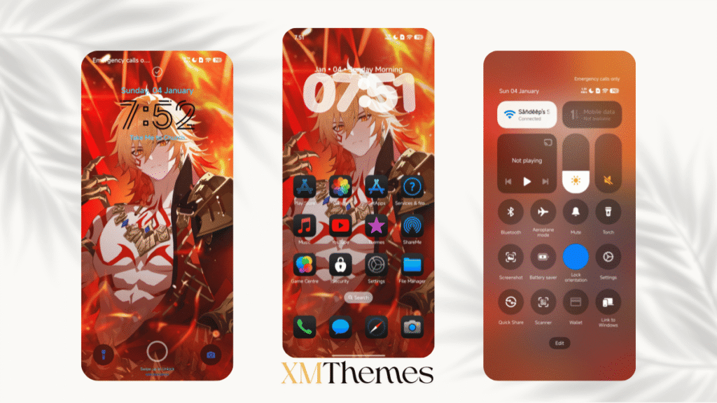 XMThemes 89 StrikeOut HyperOS Theme