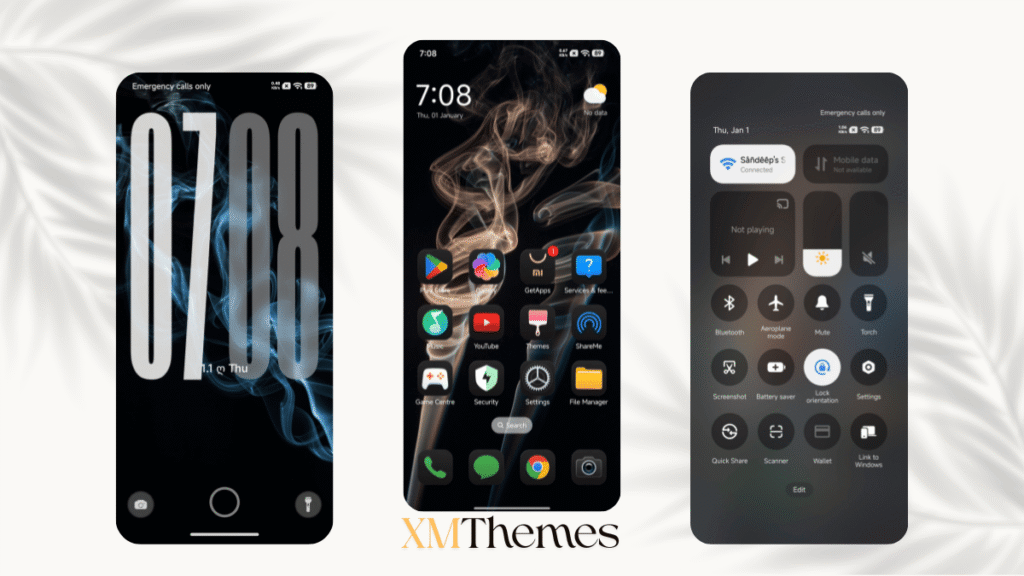 XMThemes 9 Kiyumta HyperOS Theme