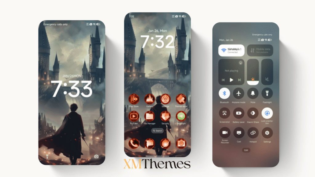 XMThemes 9 4 RedHPB HyperOS Theme