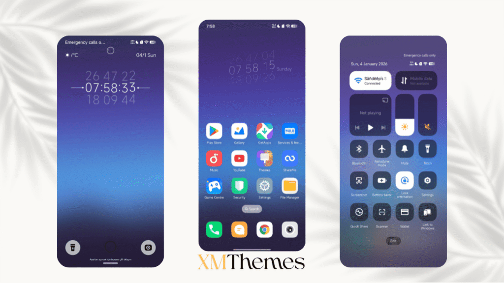 XMThemes 97 Aether Pulse HyperOS Theme