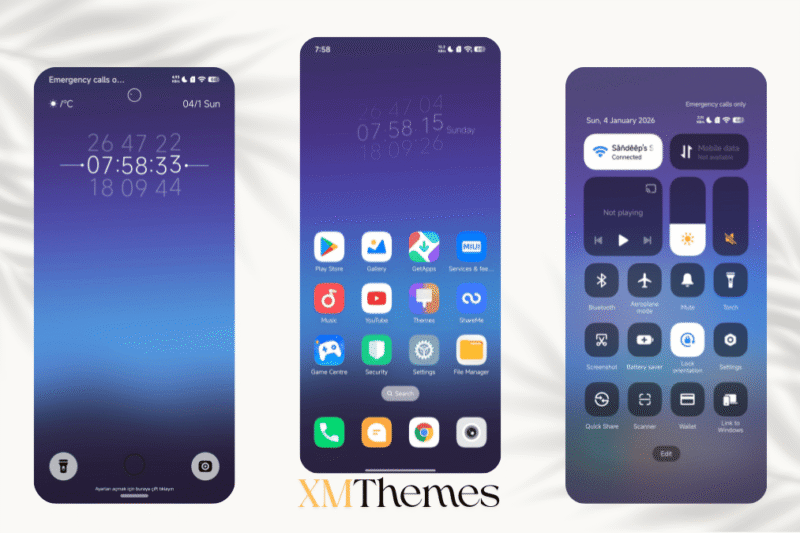 Aether Pulse HyperOS Theme for Xiaomi Devices
