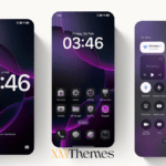 Ungu Hitman HyperOS Theme