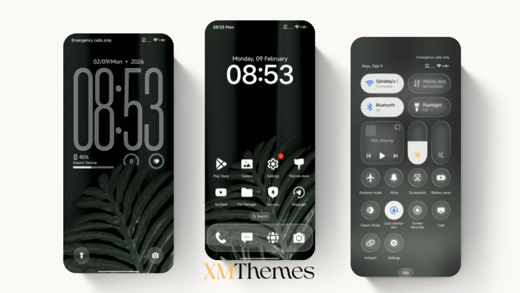 XMThemes 21 OX K-C HyperOS Theme