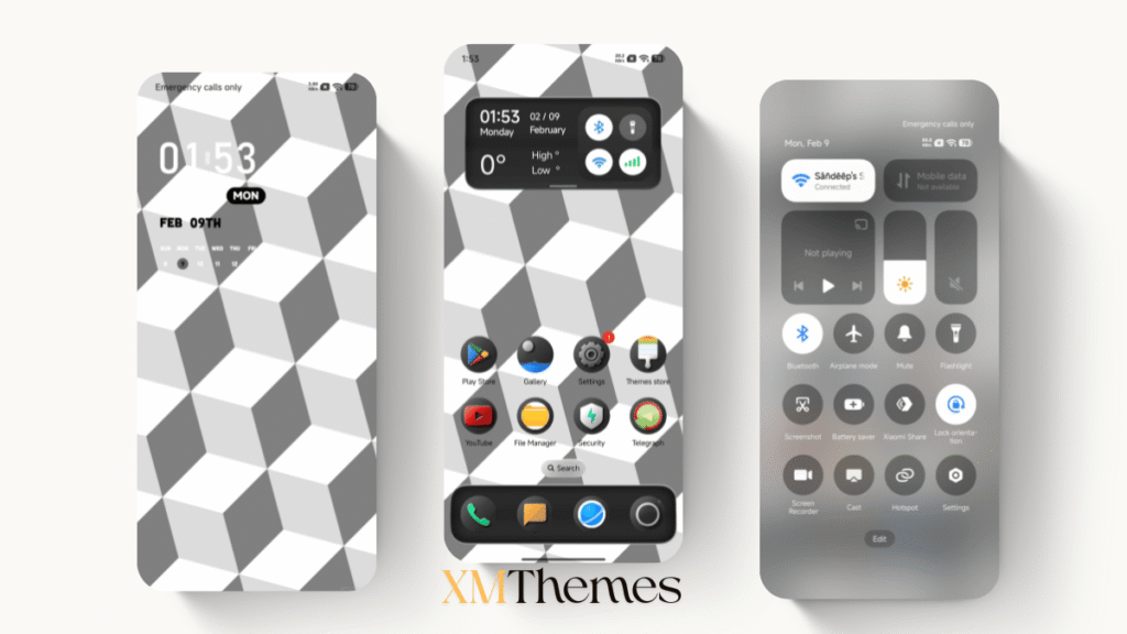 XMThemes 27 Diamond V3 HyperOS Theme