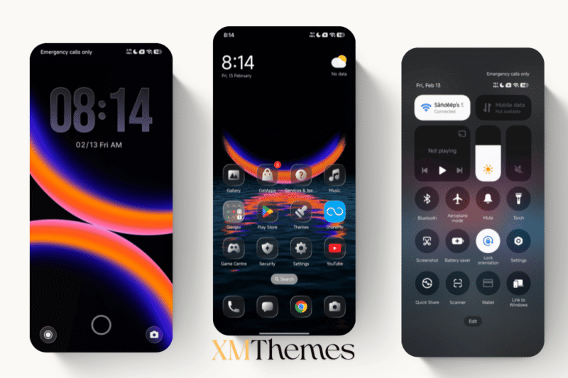 Wave of light HyperOS Theme for Xiaomi Devices