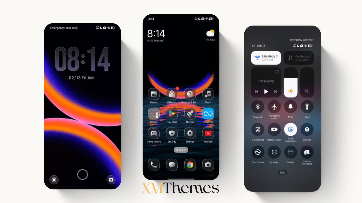 Wave of light HyperOS Theme