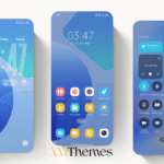 Cyan Glass HyperOS Theme for Xiaomi Devices 4 Cyan Glass HyperOS Theme