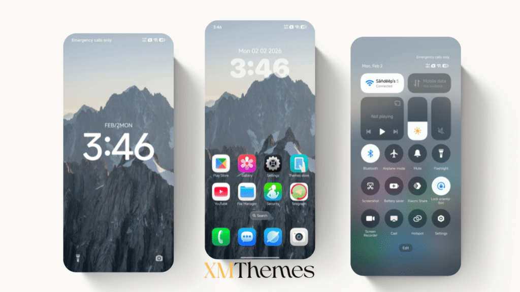 OneUV HyperOS Theme for Xiaomi Devices 2 XMThemes 45 OneUV HyperOS Theme