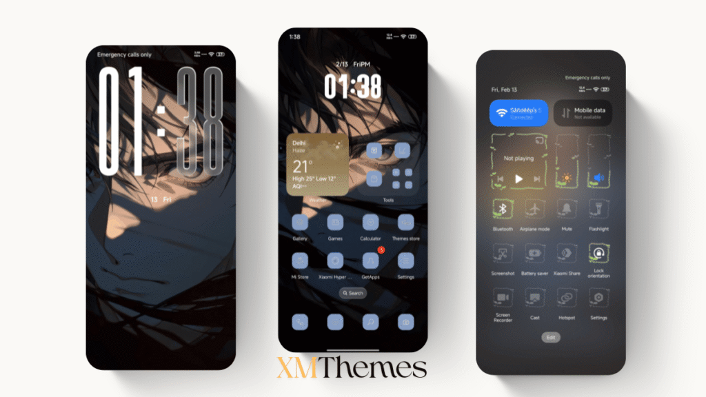 XMThemes 47 1 Resolute Man HyperOS Theme