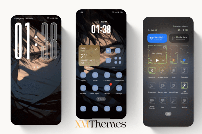 Resolute Man HyperOS Theme for Xiaomi Devices