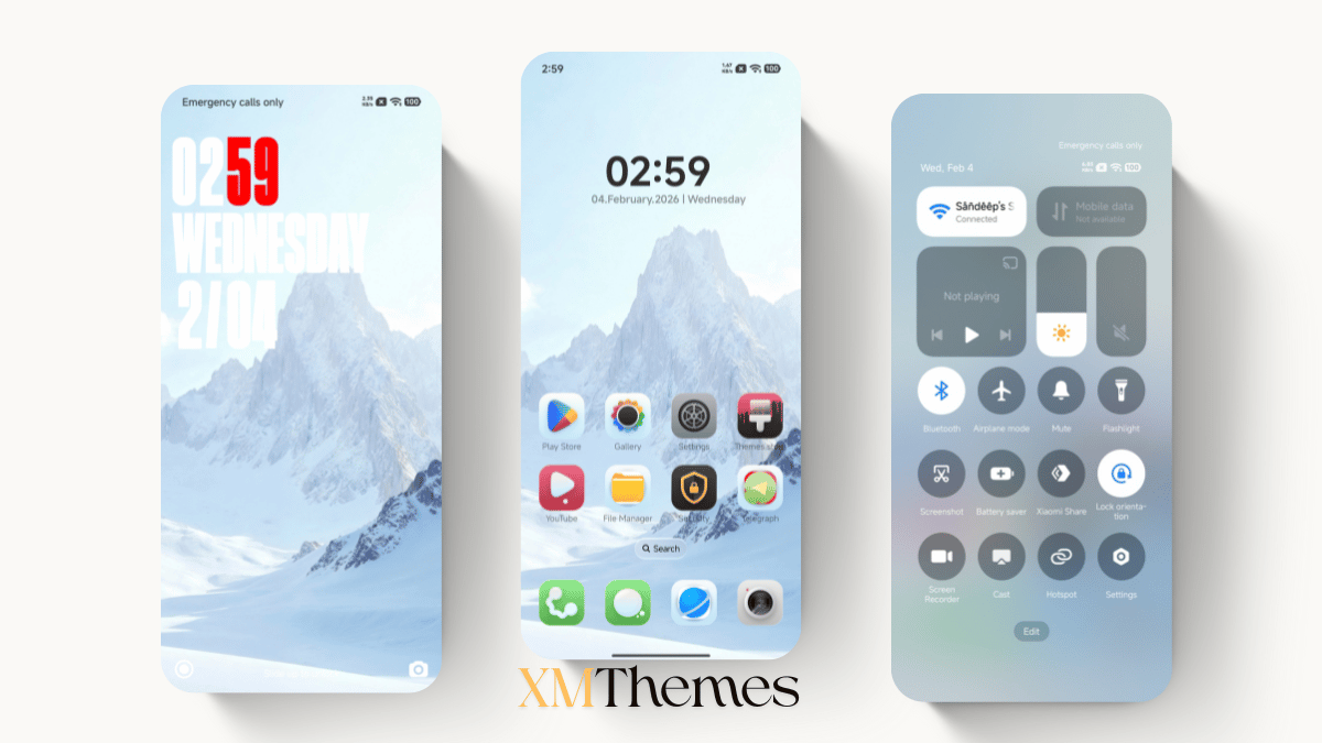 Waffle V HyperOS Theme