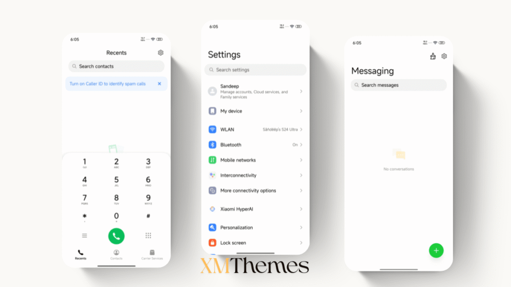 XMThemes 1 Black Lion King HyperOS Theme